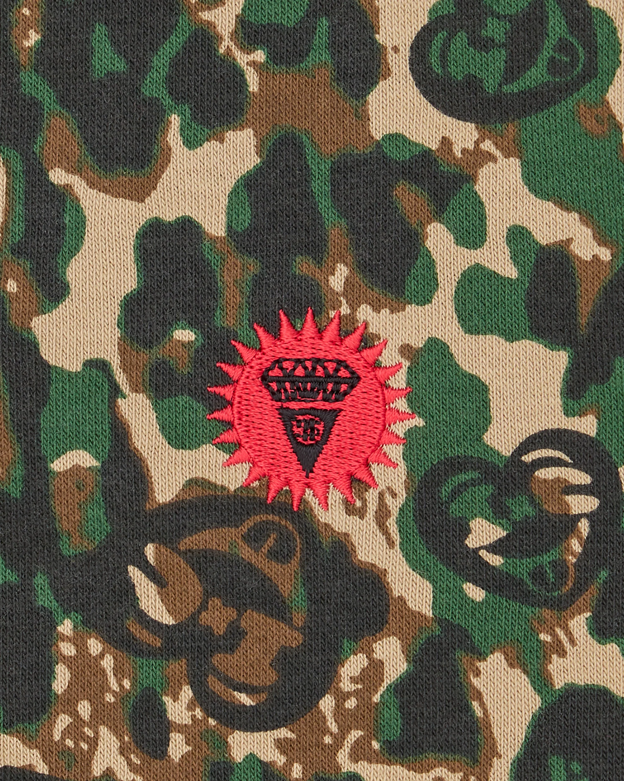 Womens Camo Zip Through Hood - Image 3