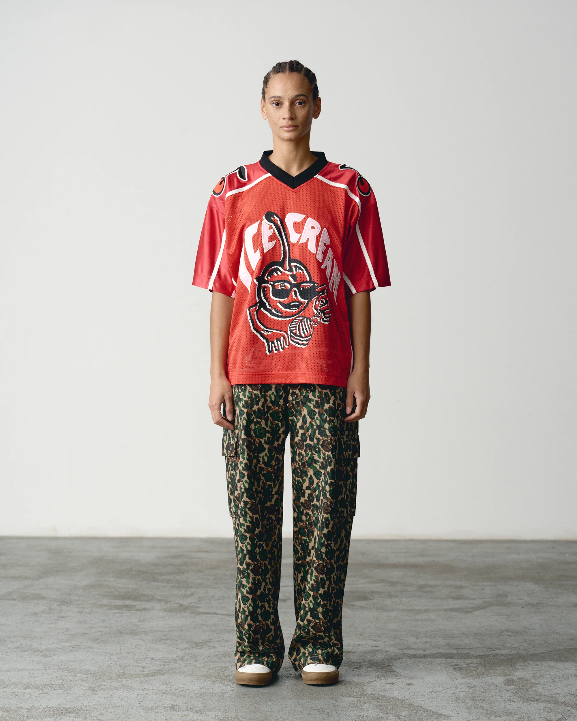 Womens Cherry Football Jersey - Image 2