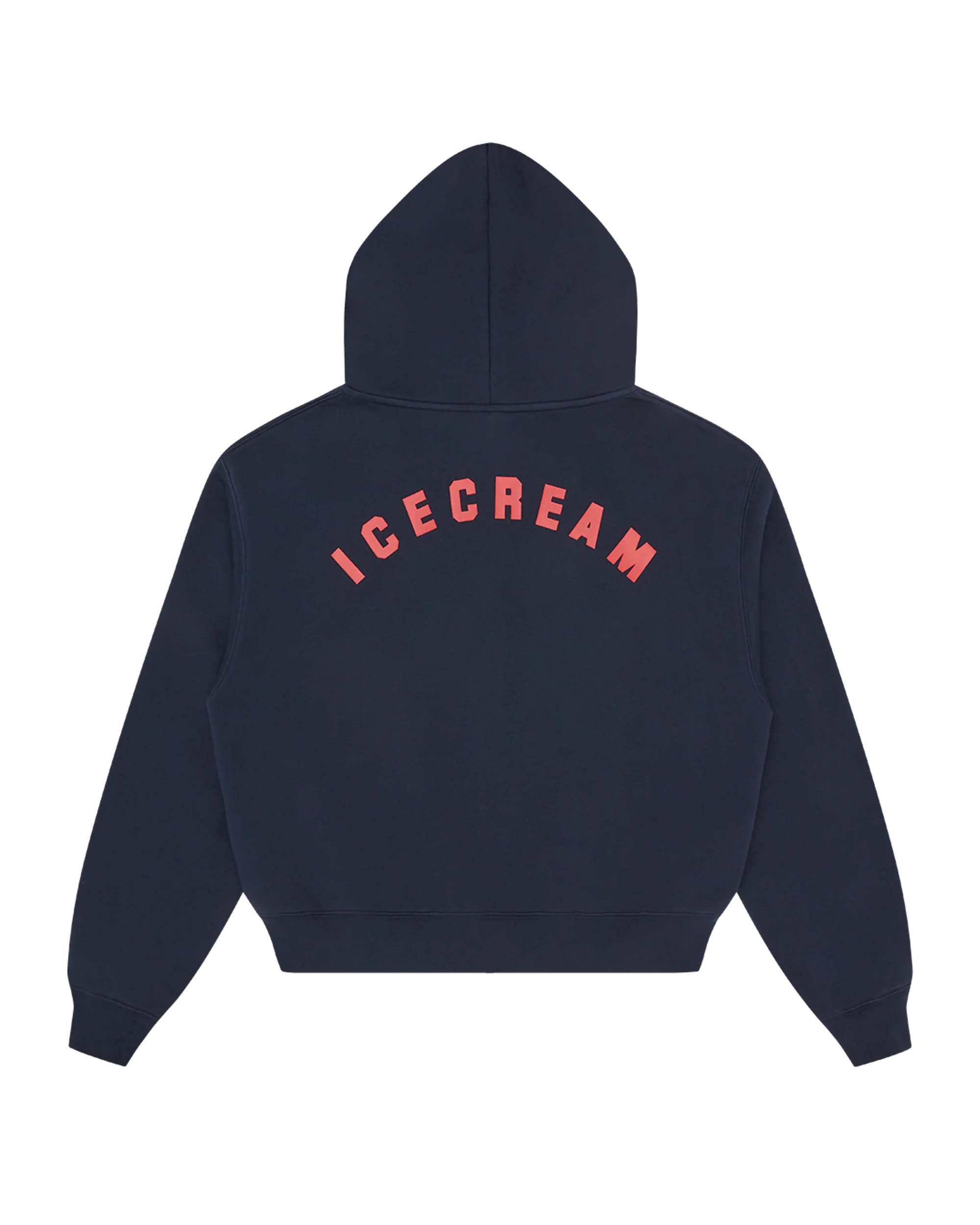 Womens Cone Cropped Zip Through Hood - Image 4