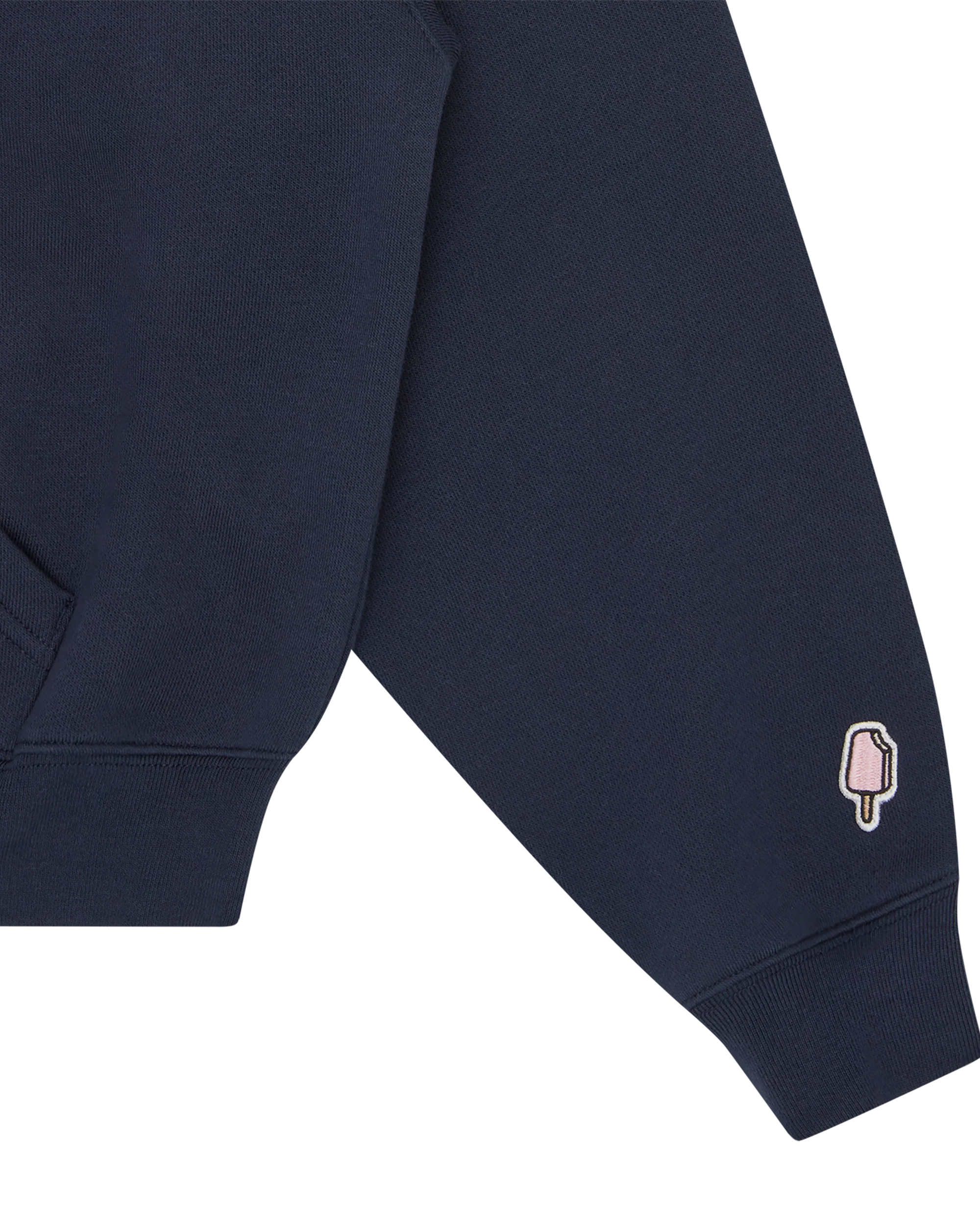 Womens Cone Cropped Zip Through Hood - Image 6