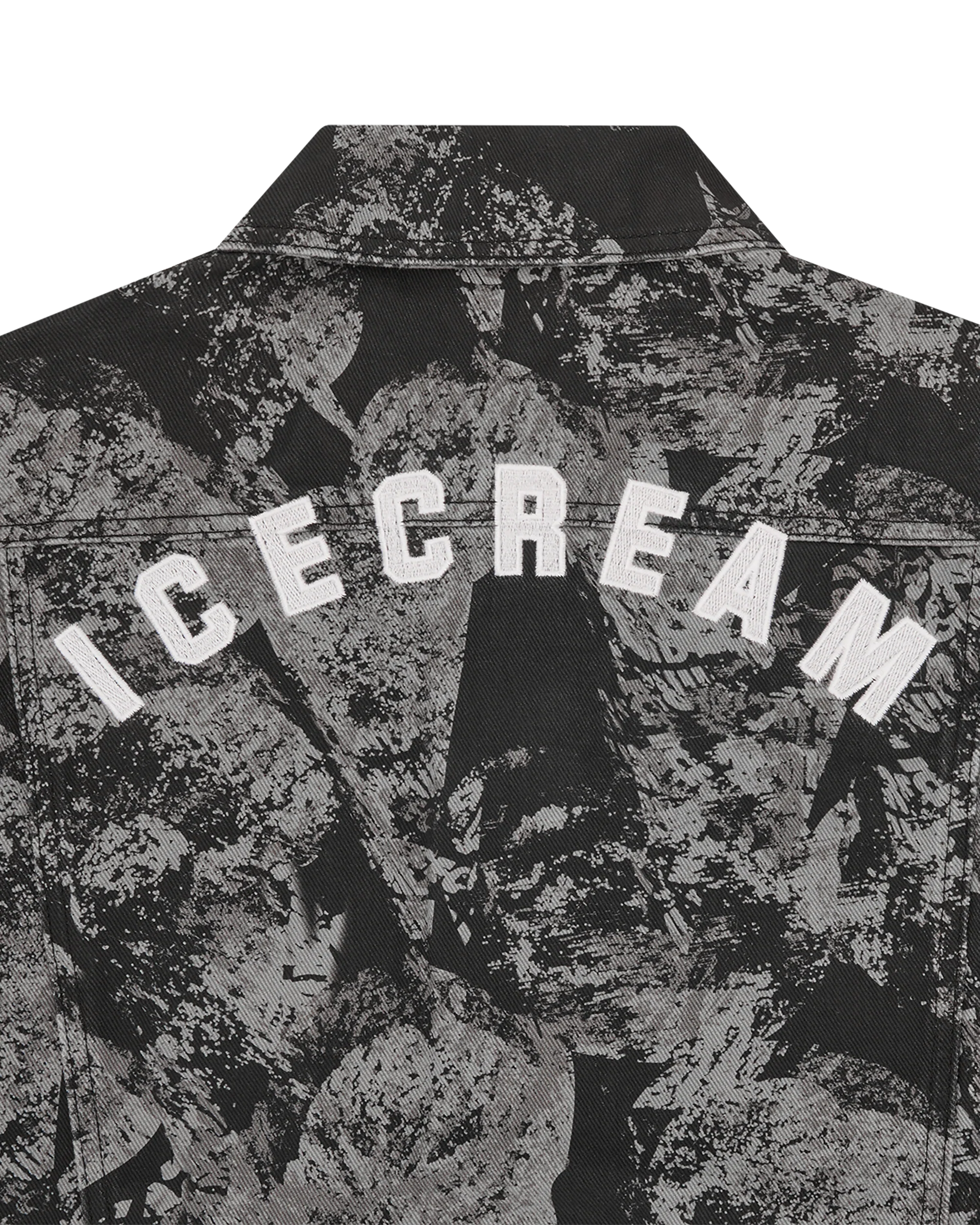 Cone Stamp Denim Trucker Jacket - Image 5