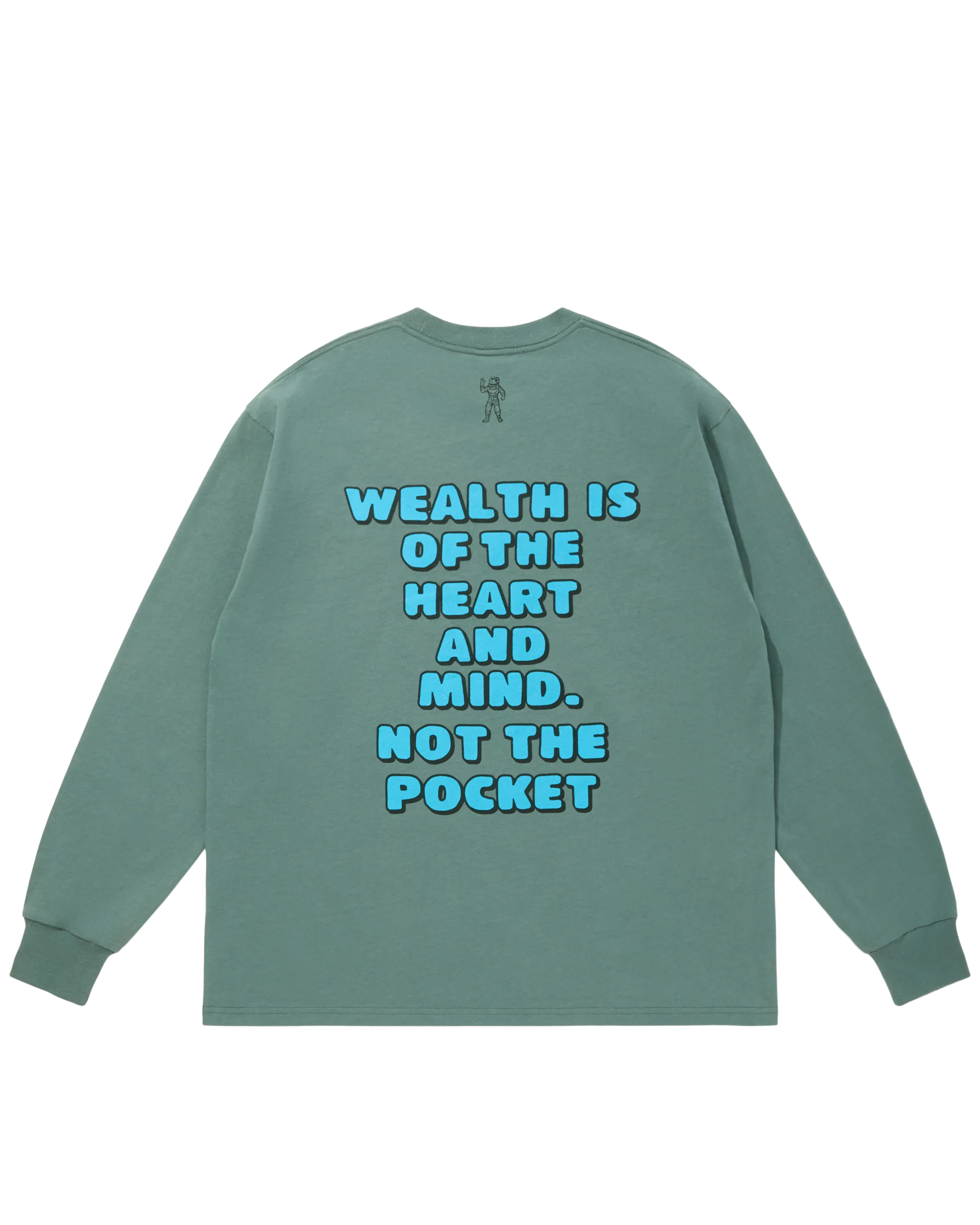 Cotton LS T-Shirt Arch Logo - Image 2