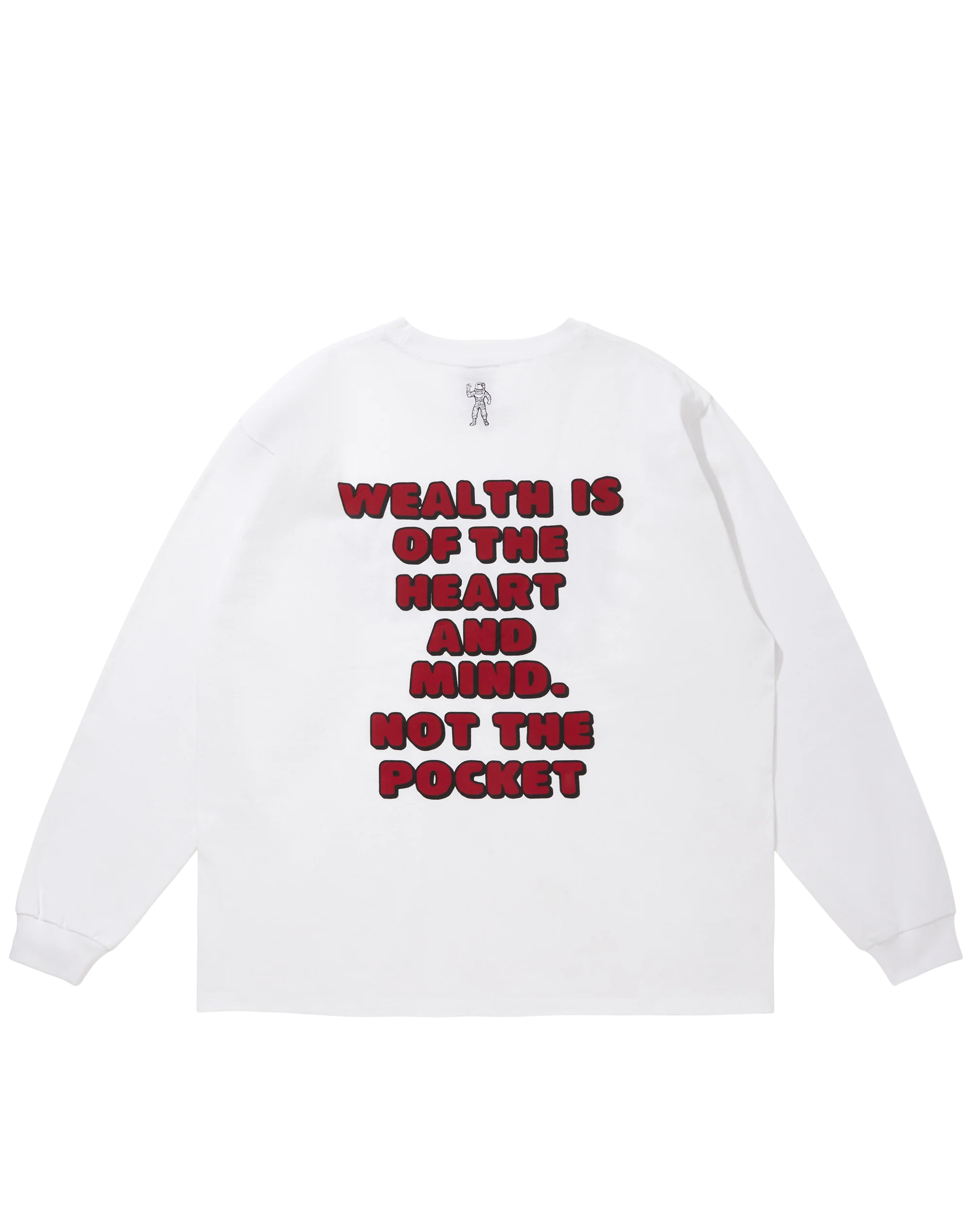 Cotton LS T-Shirt Arch Logo - Image 2