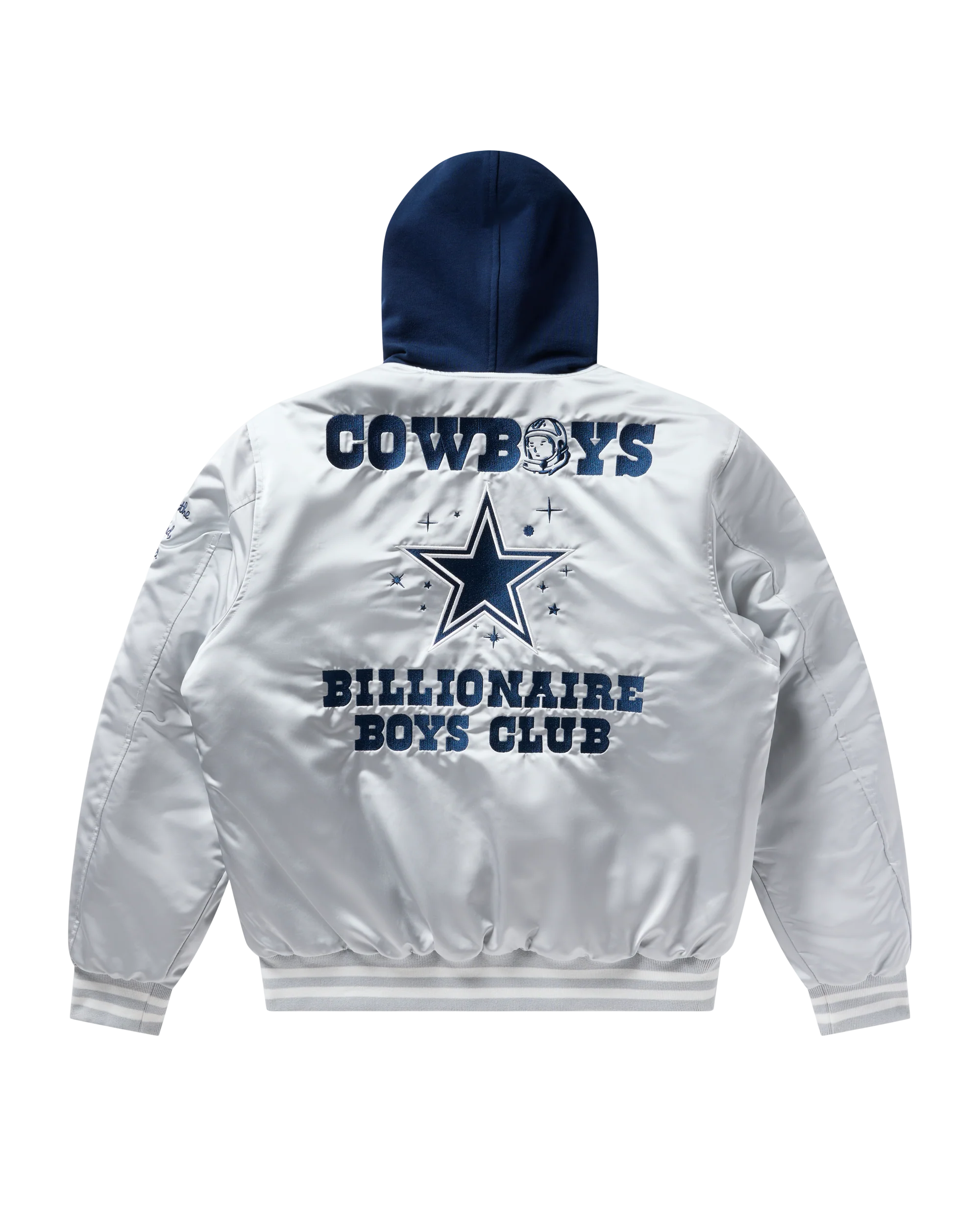 Dallas Cowboys Satin Jacket - Image 2