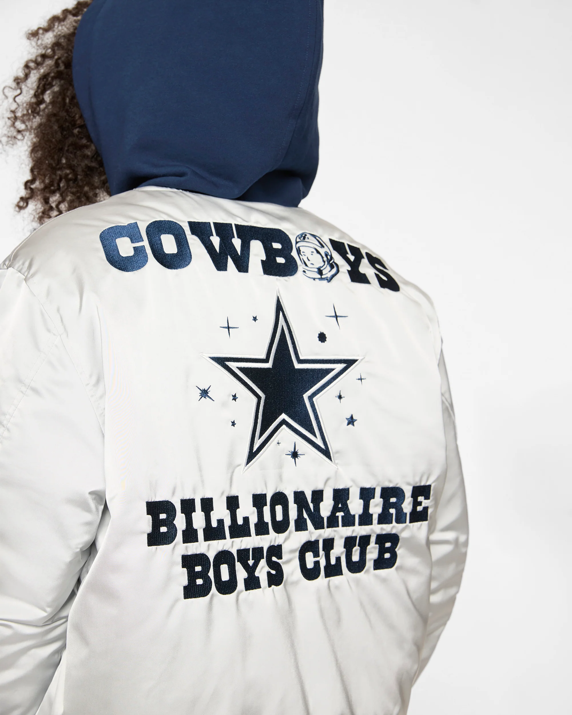 Dallas Cowboys Satin Jacket - Image 5