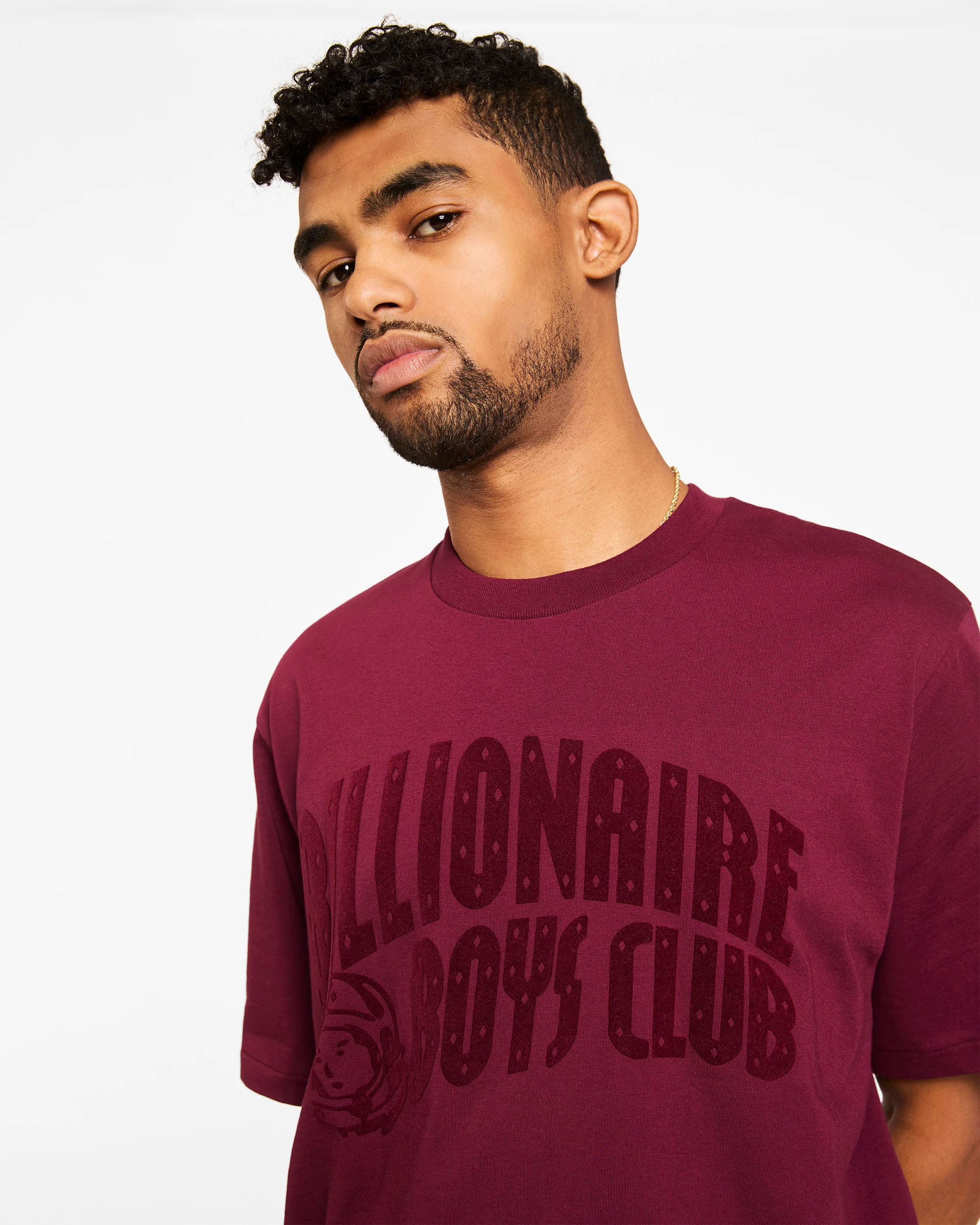 Flocked Logo Tee - Image 4