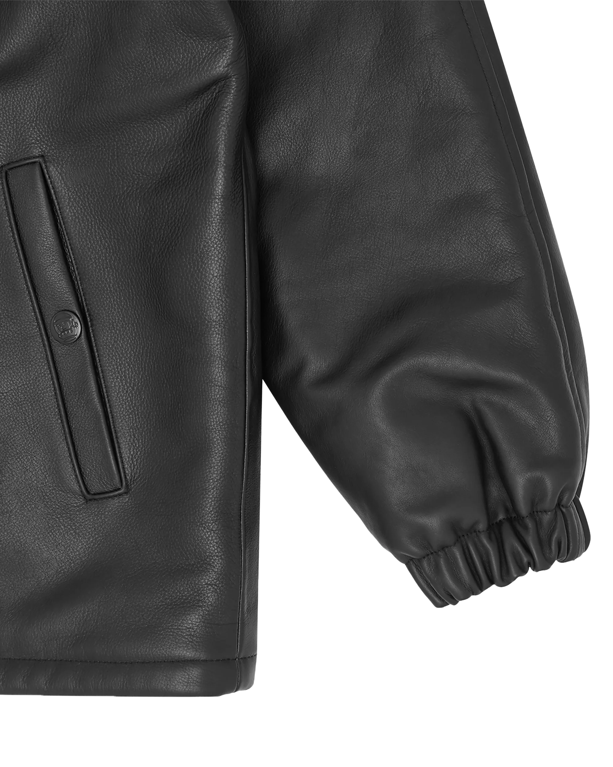 Leather Coach Jacket - Image 5