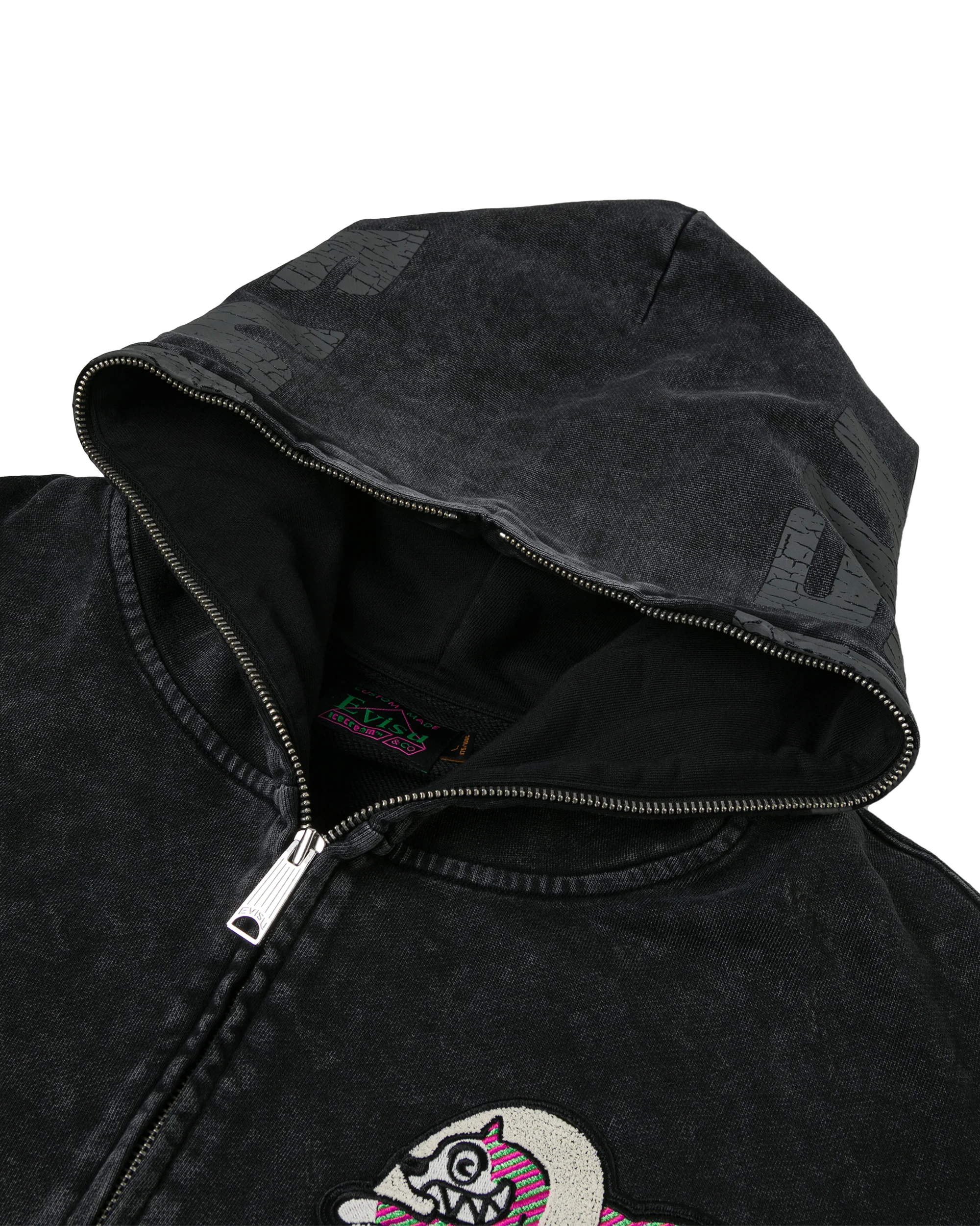 Logo With Seagull Emb. & Printed Hood Sweatshirt - Image 6