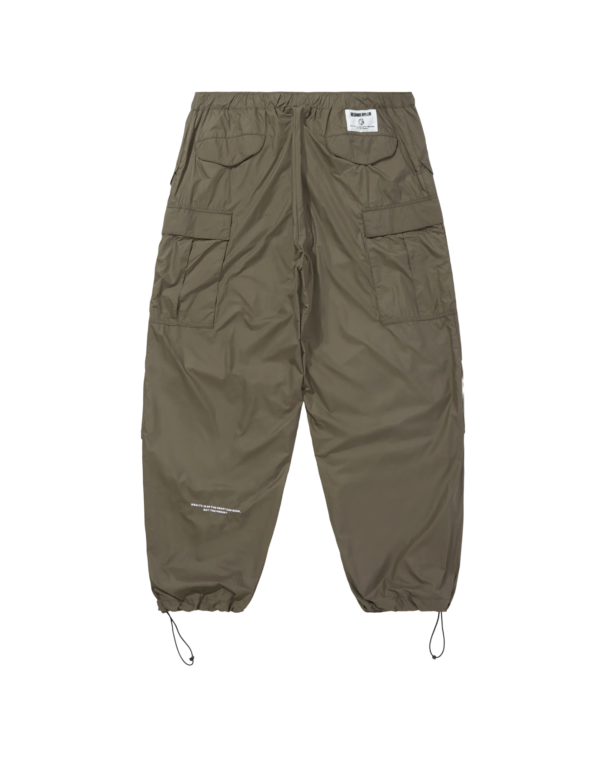 Nylon Wide Cargo Pants - Image 2