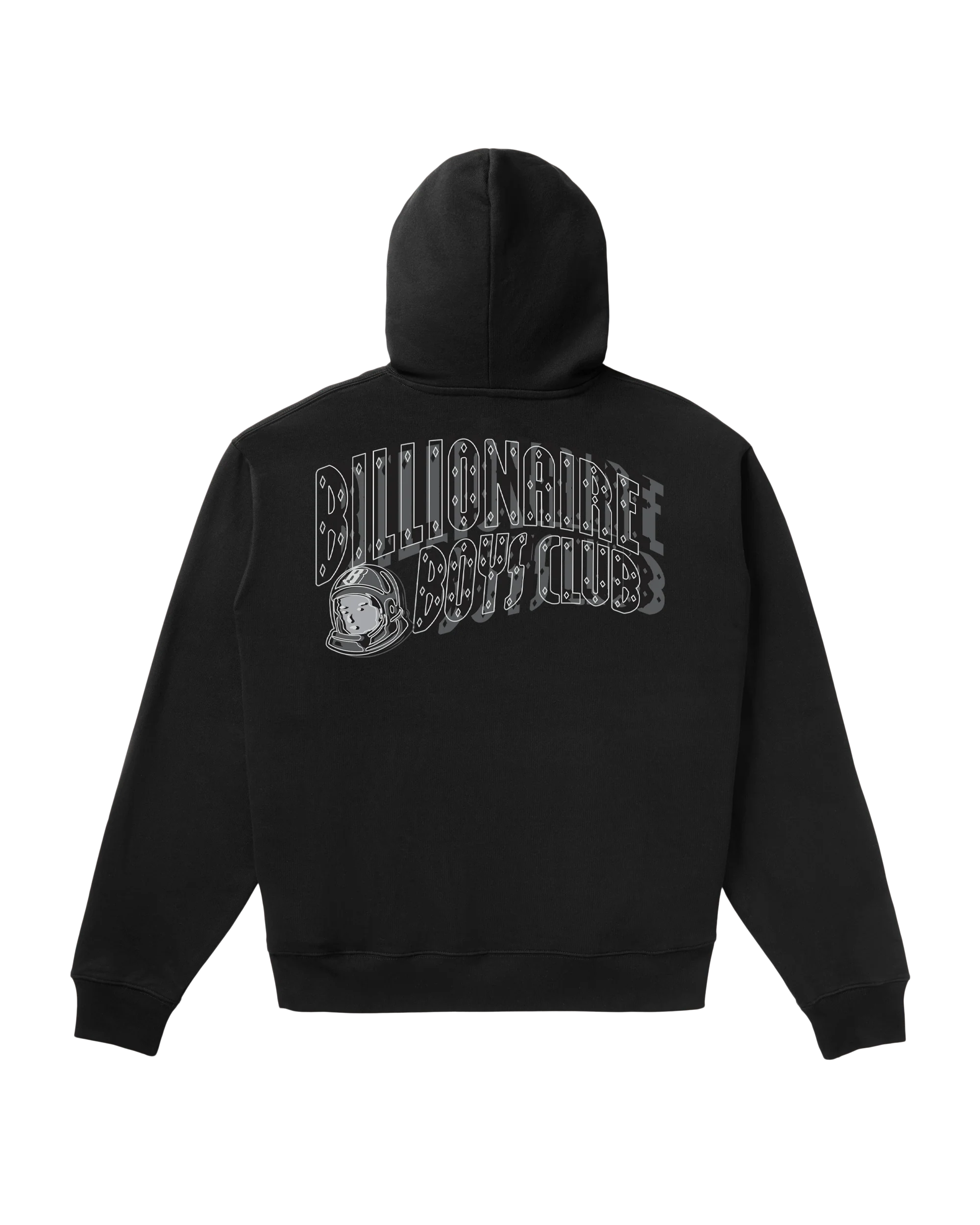 Outline Curve Logo Hoodie - Image 2