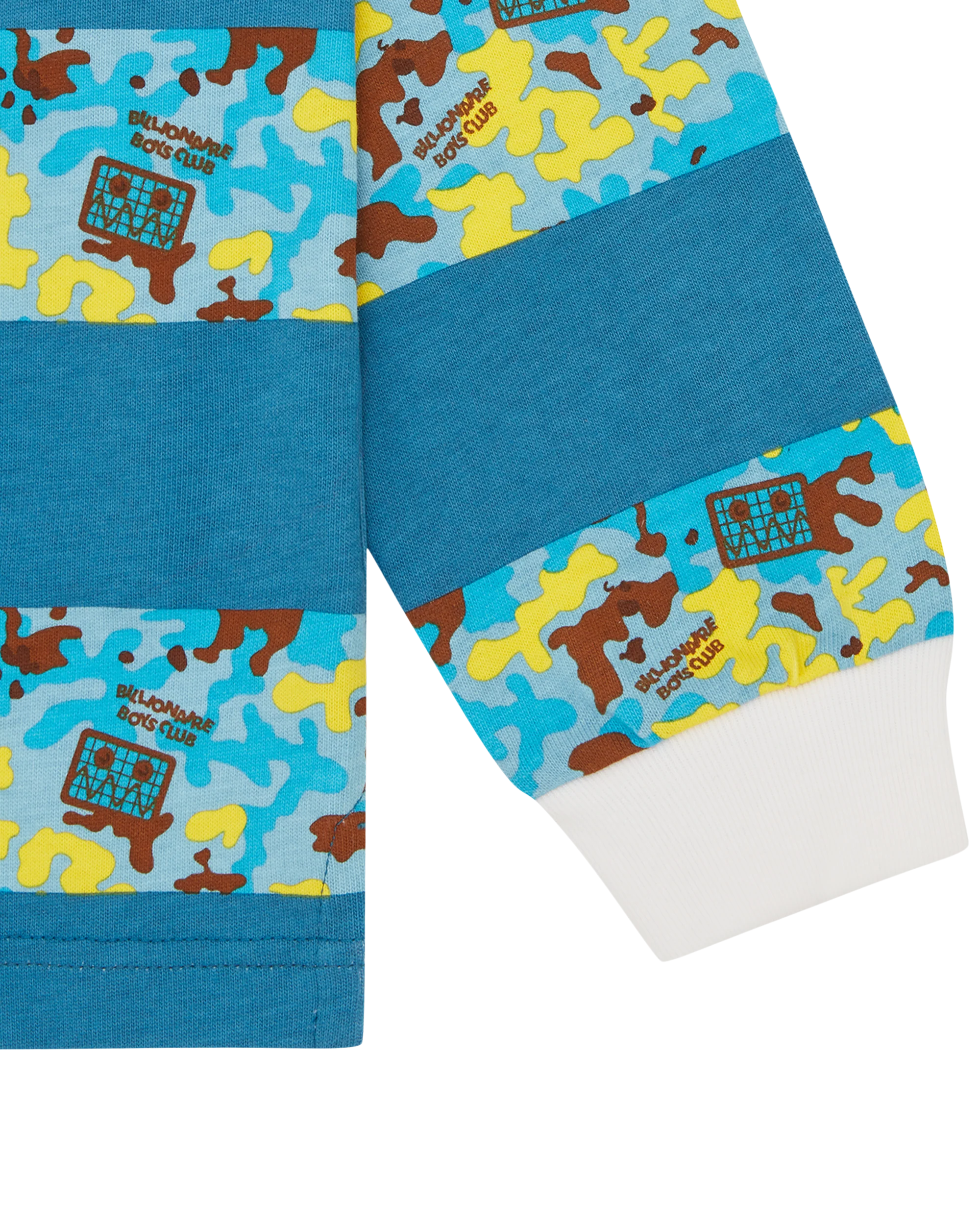 Kids Robot Camo Rugby Top - Image 6