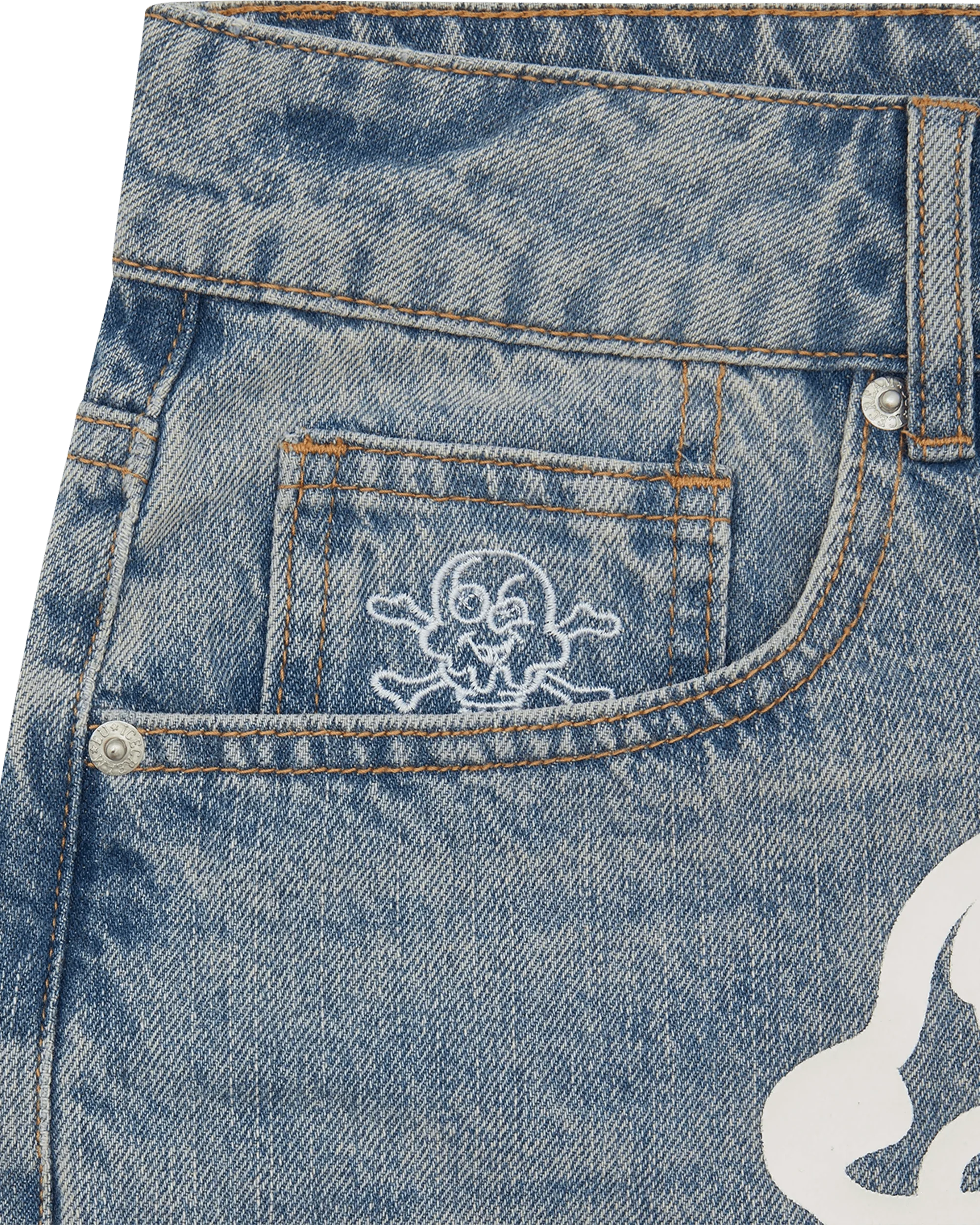 Running Dog Denim Shorts - Image 4