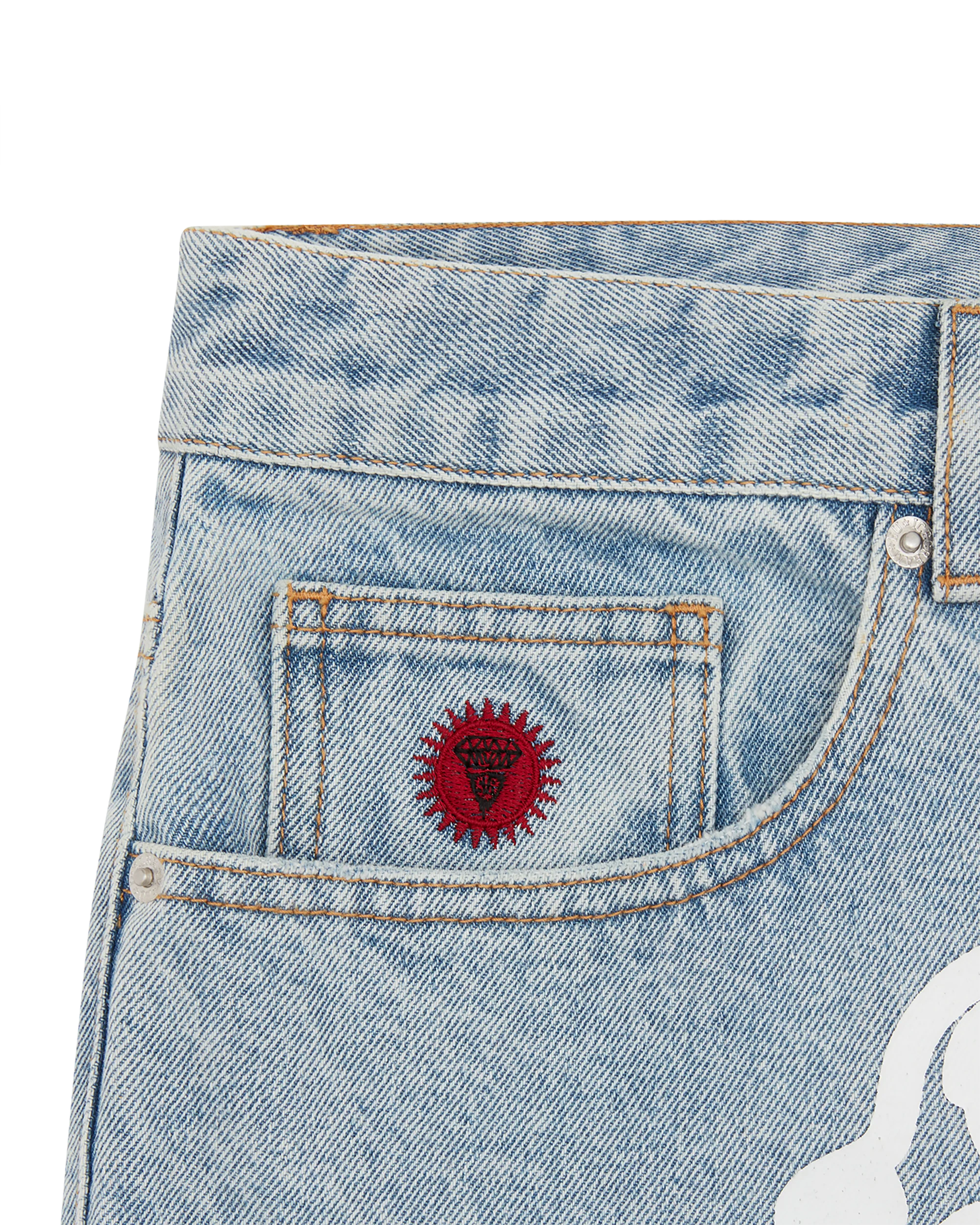 Running Dog Denim Shorts - Image 3
