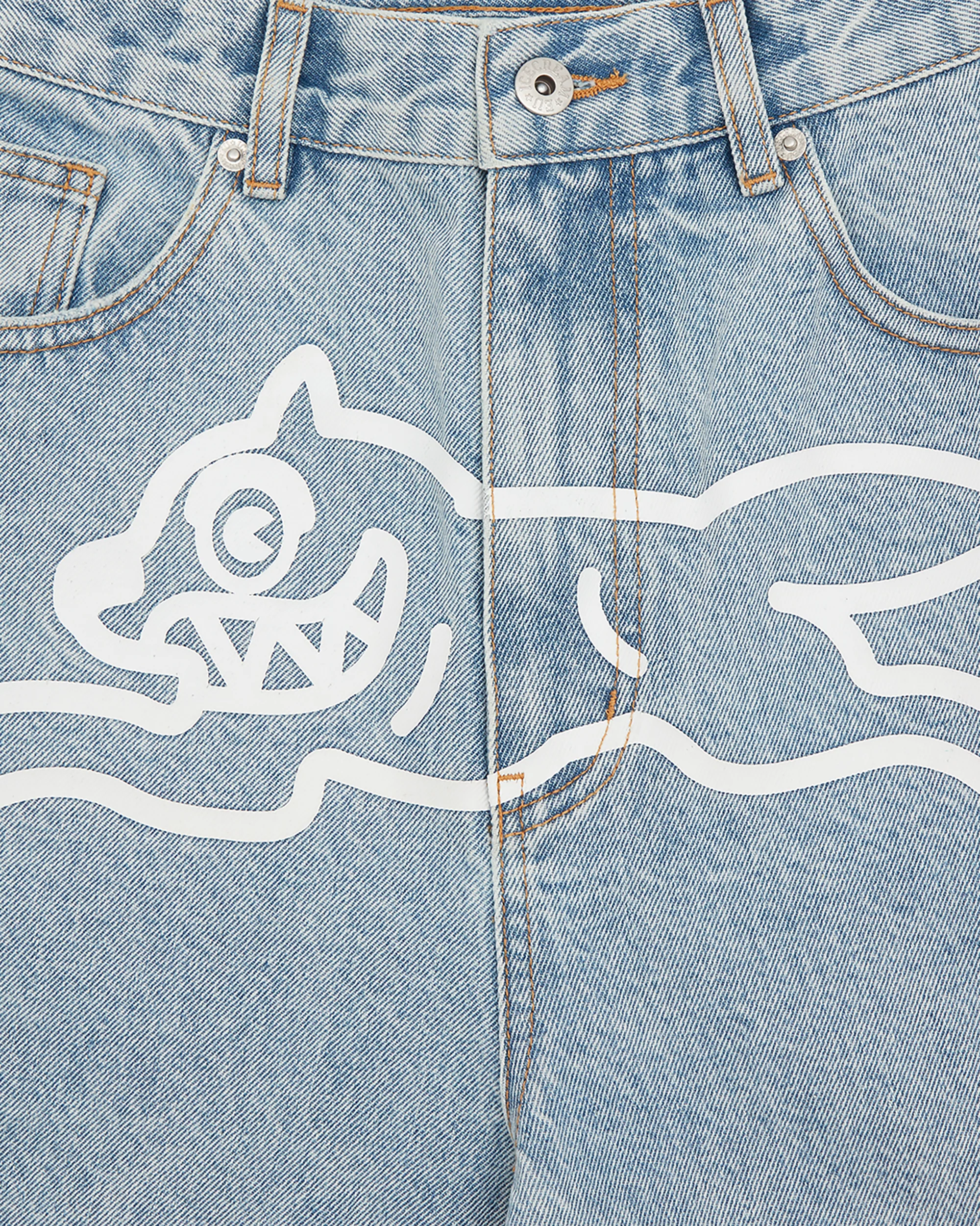 Running Dog Denim Shorts - Image 4