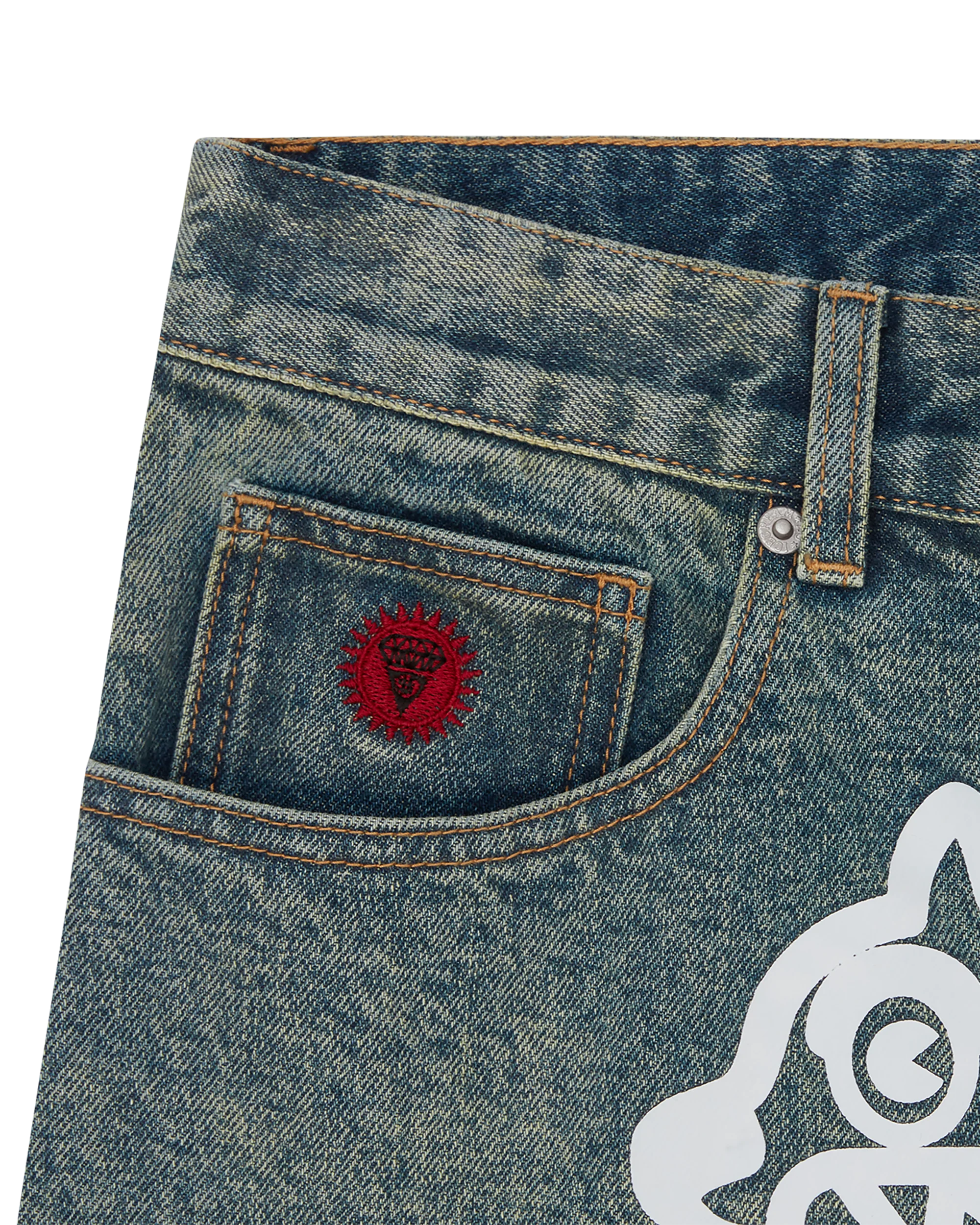 Running Dog Denim Shorts - Image 6