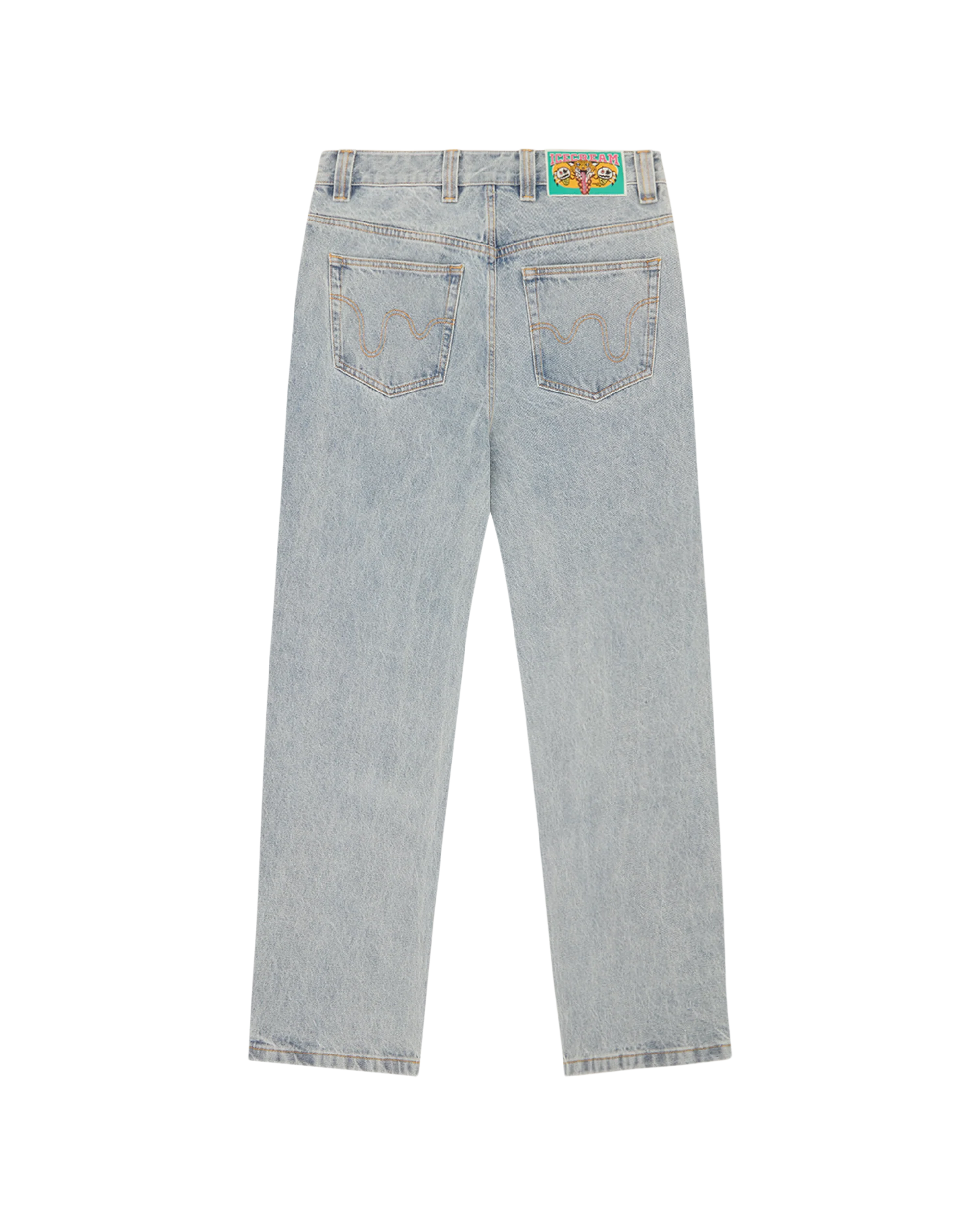Running Dog Double Scoop Denim Pant - Image 2