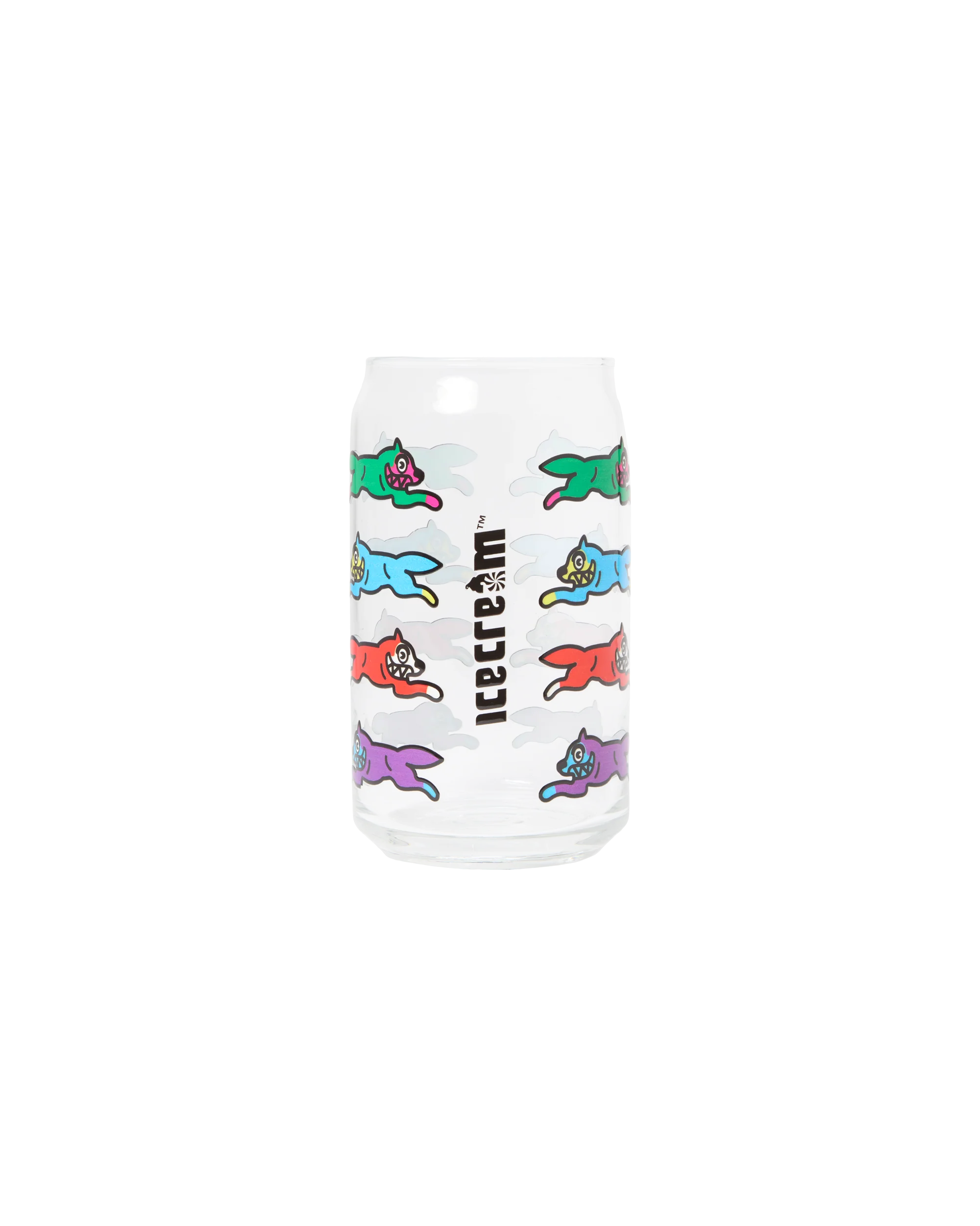 Running Dog Soda Can Glass - Image 2