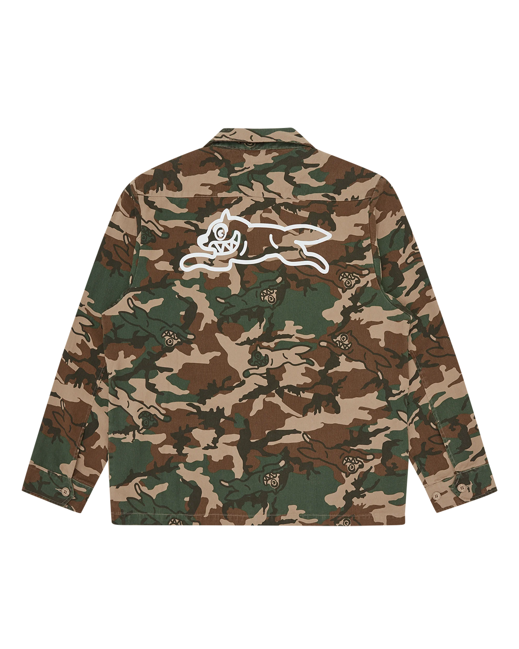Running Dog Woodland Camo Field Jacket - Image 5