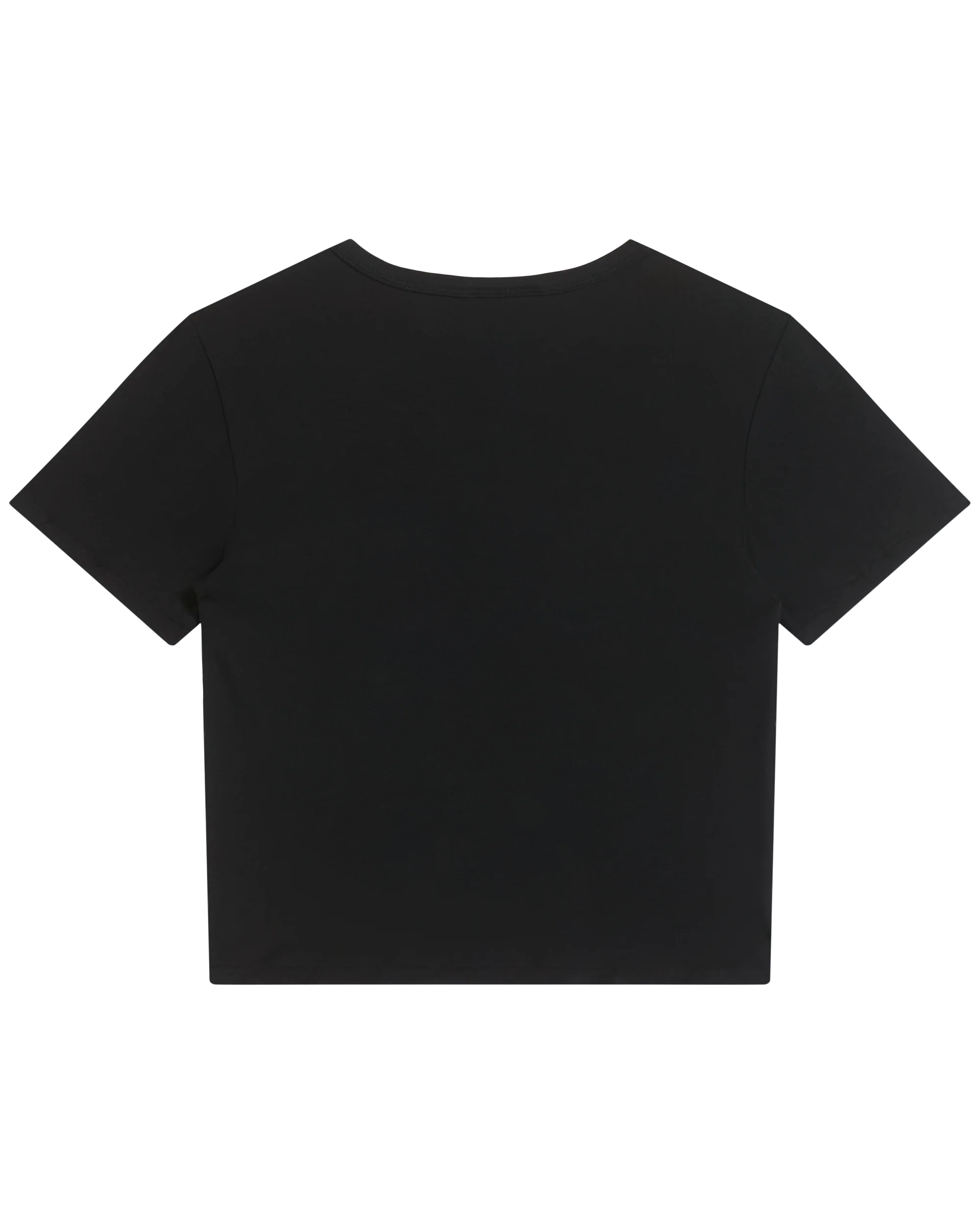 Womens Script Chaser Baby Tee - Image 3