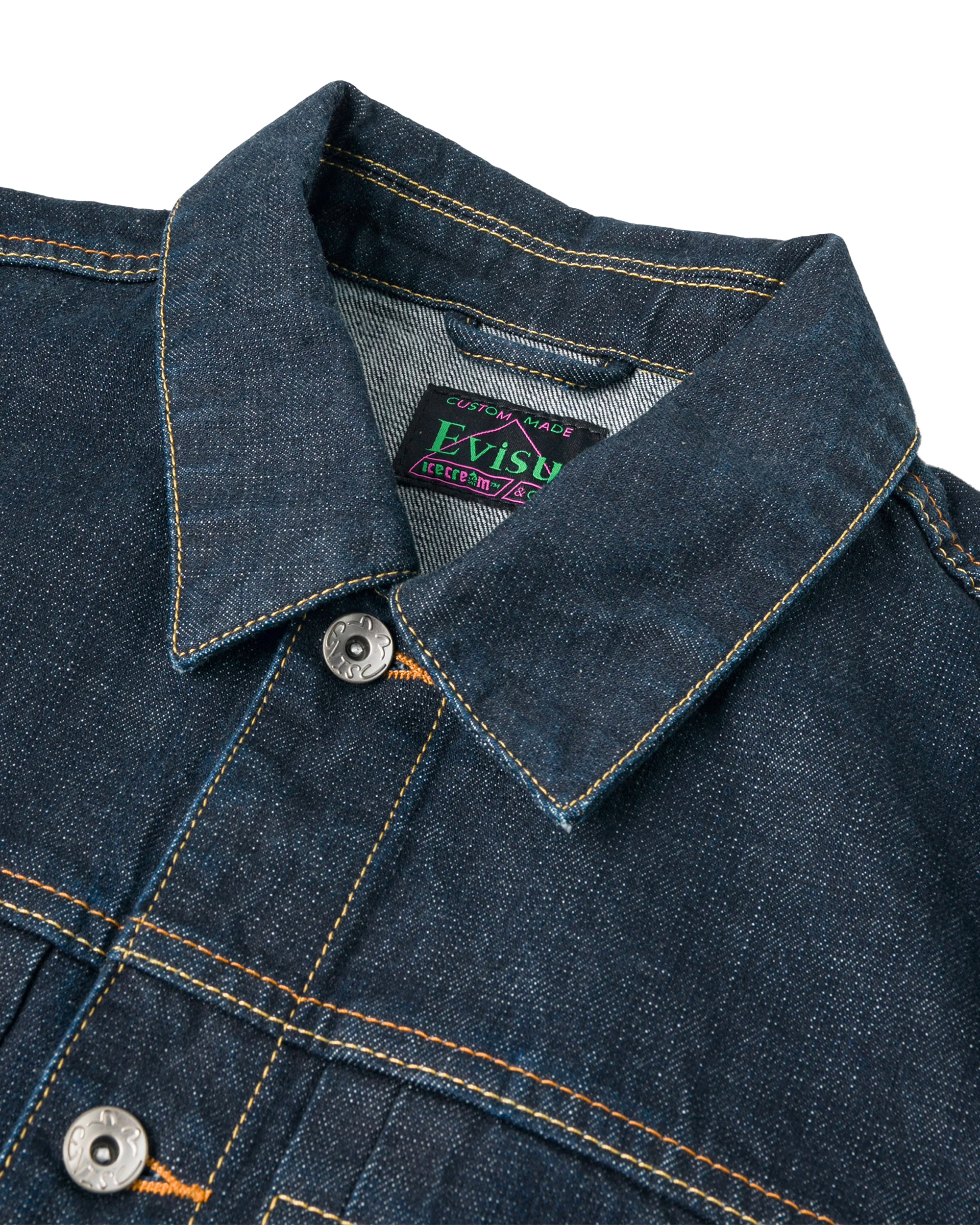 Seagull Print & Emb. Denim Jacket - Image 5