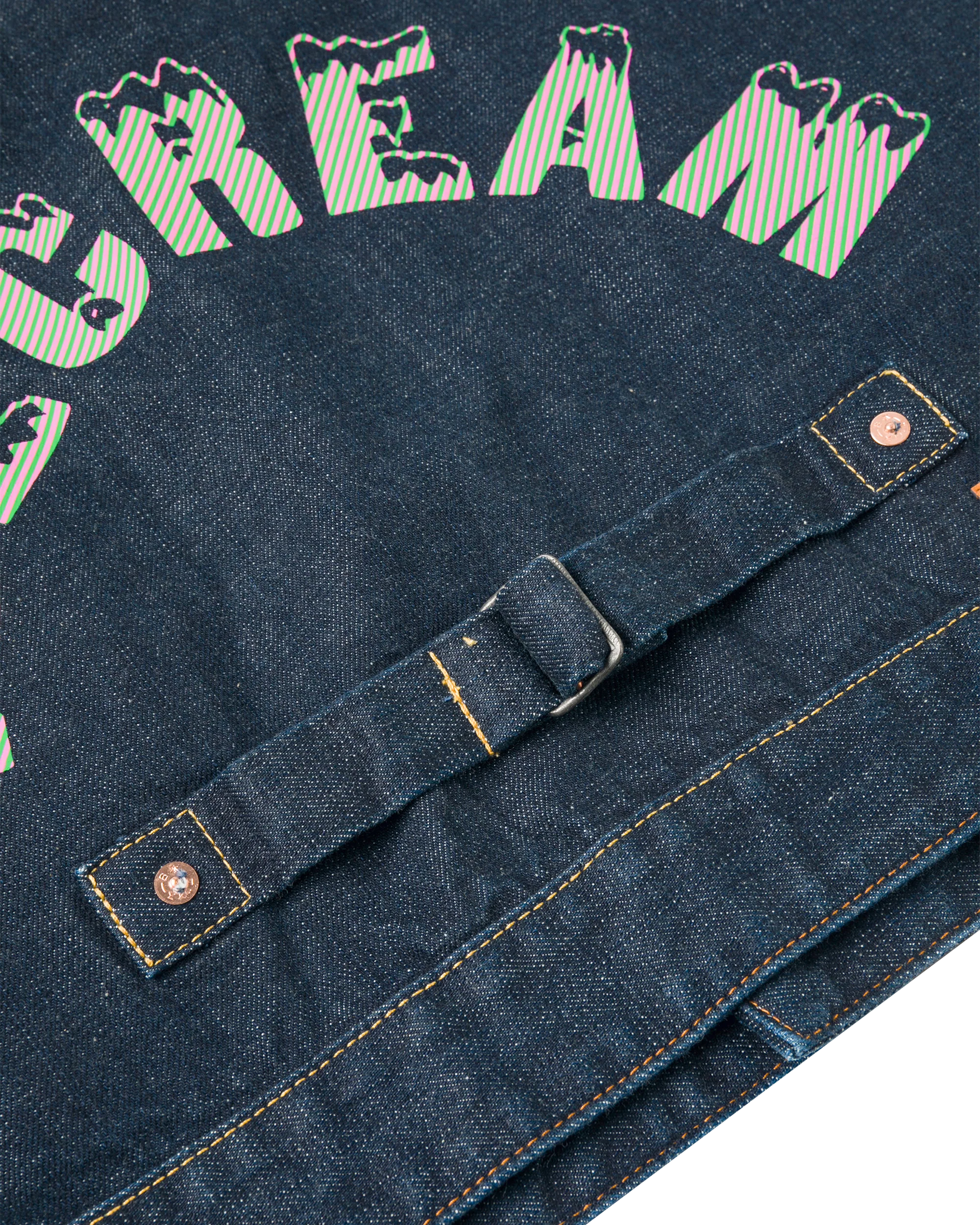 Seagull Print & Emb. Denim Jacket - Image 7