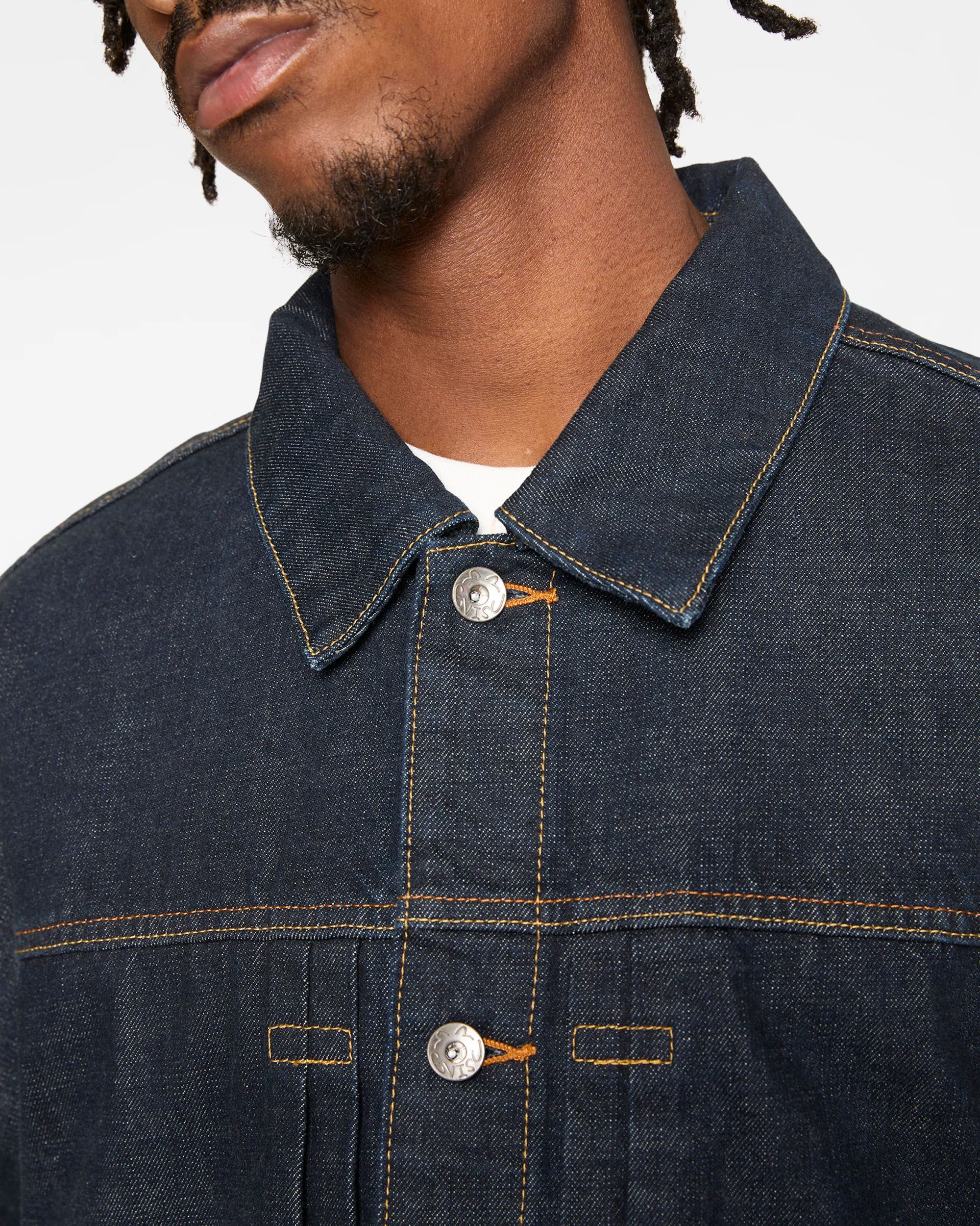 Seagull Print & Emb. Denim Jacket - Image 9