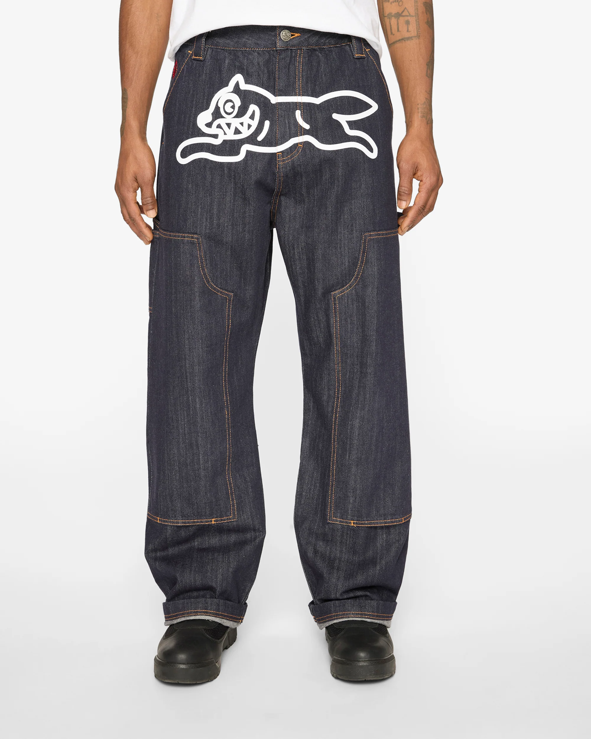 Selvedge Running Dog Denim Carpenter Pant - Image 3