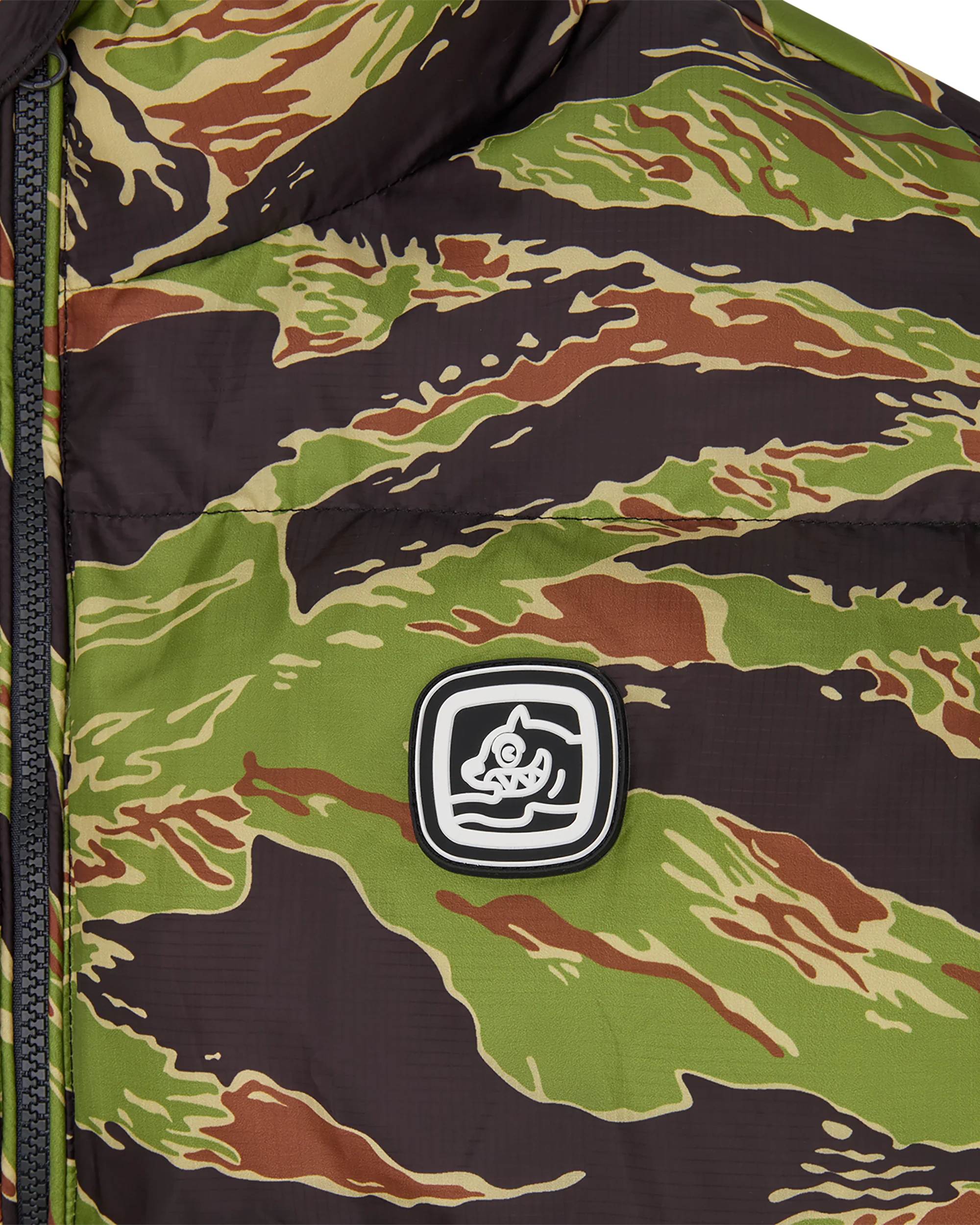 Tiger Stripe Puffer Jacket - Image 3