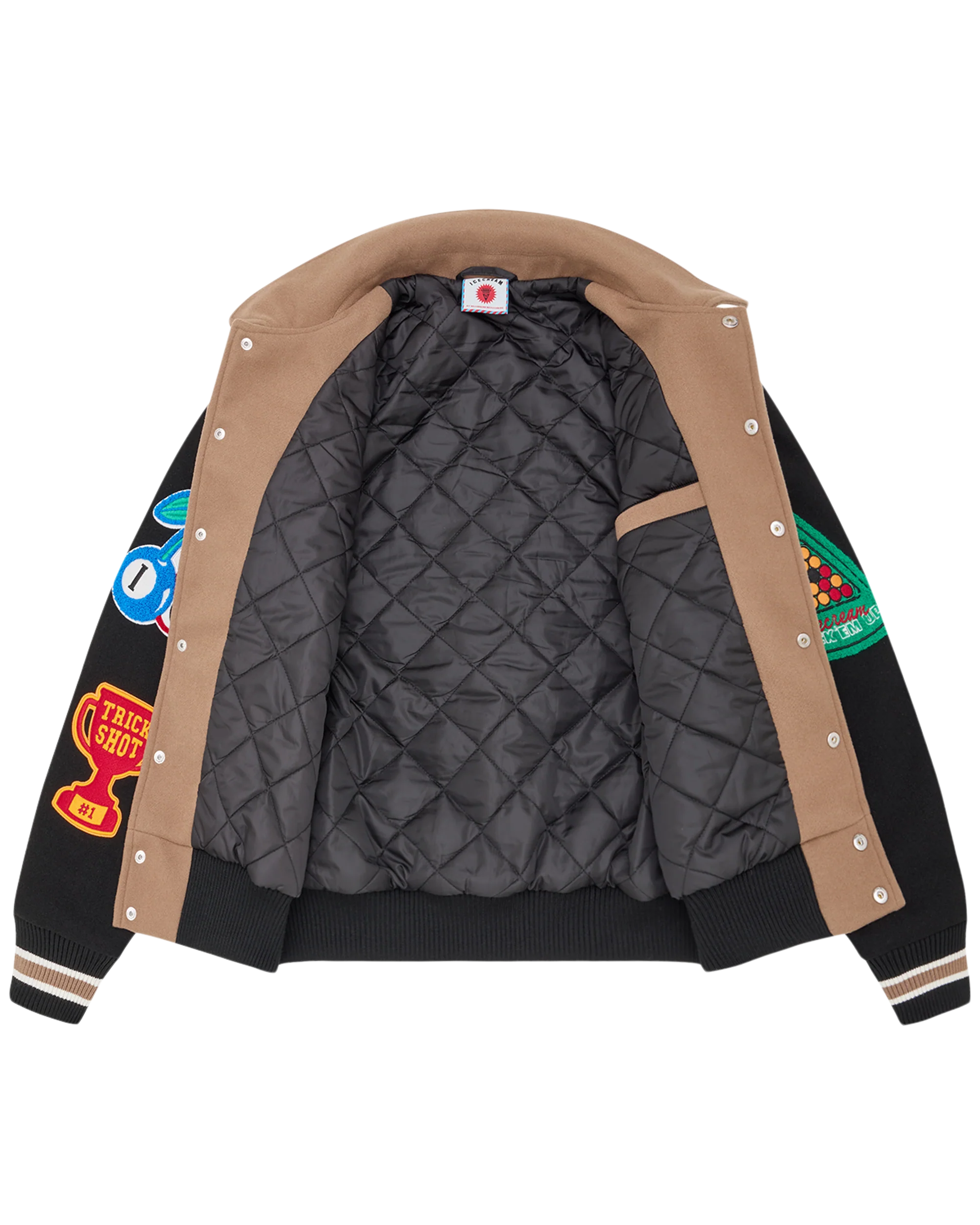 Trick Shot Collared Varsity Jacket - Image 3